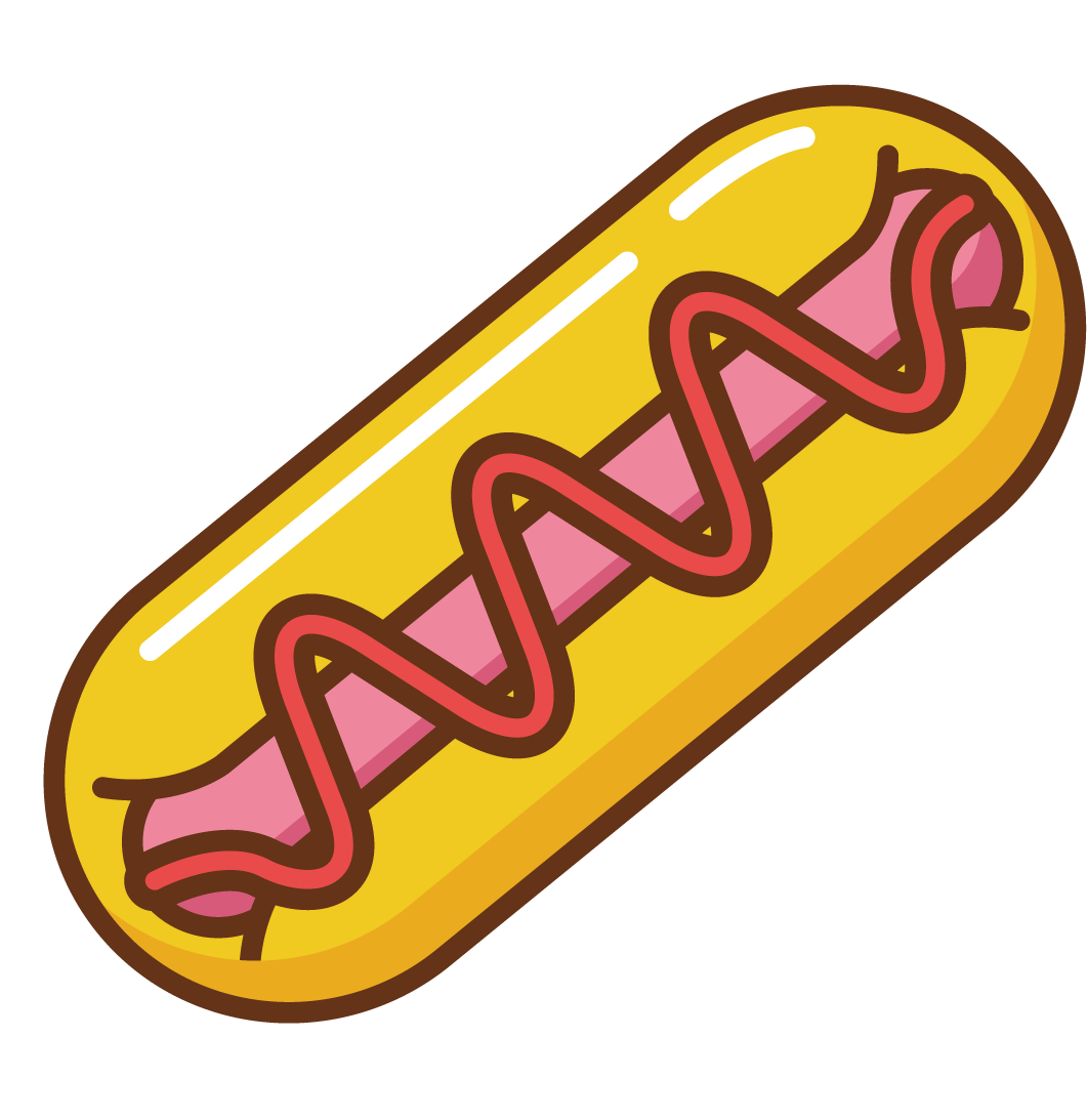 Hot Dog Clip Art - Corn Dog (1500x1500)