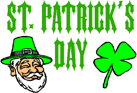 St Patrick's Day, Four Leaf Clover - St Patricks Day 3 Rectangle Sticker (441x300)