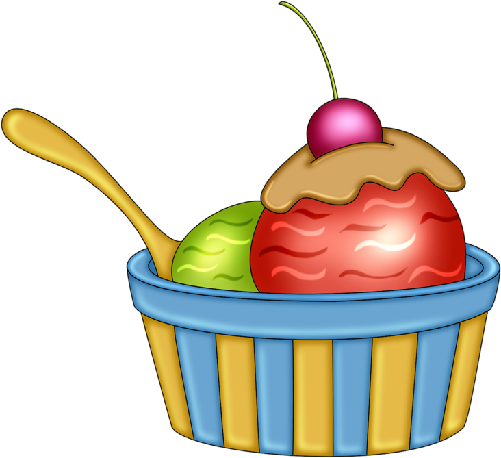 Printables - Ice Cream Cartoon .png (800x730)