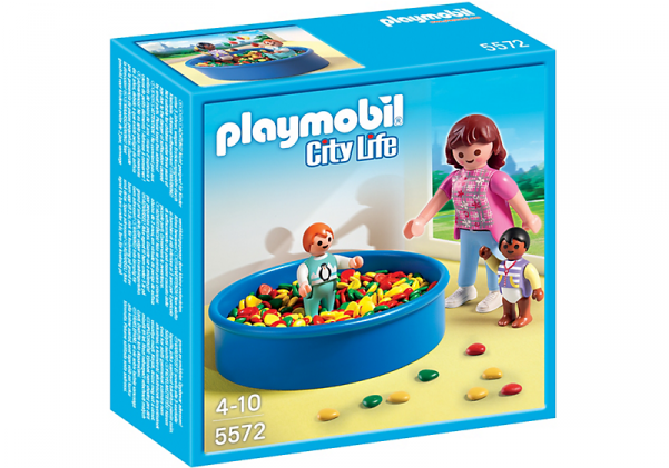 Playmobil ® Figure 5572 Ball Swimming Pool - Playmobil 5572 Ball Pit (600x600)