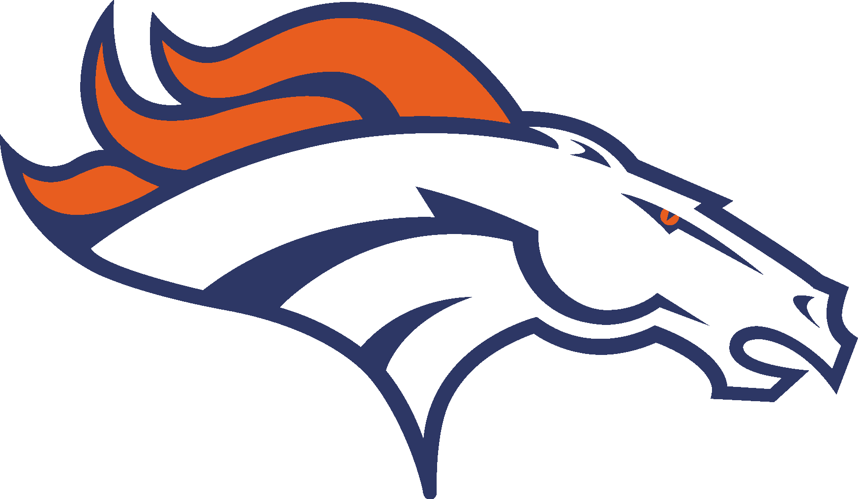 Save - Denver Broncos Logo Png (1745x1015)