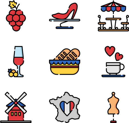 Paris - Iconos De Francia (600x564)