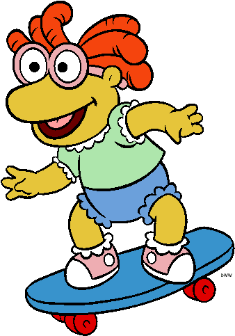 Muppet Babies Clip Art Image - Muppet Babies Characters (345x491)