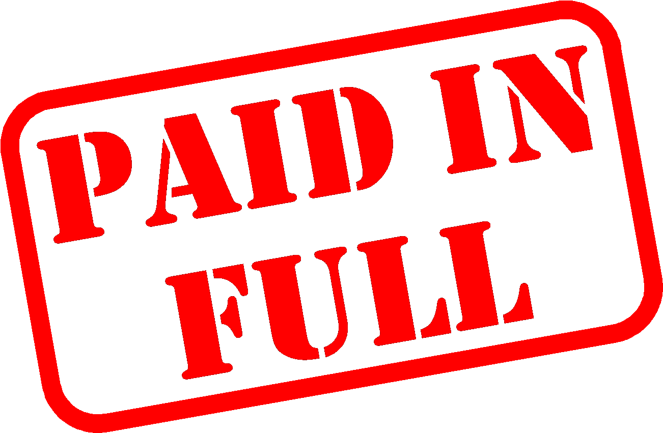 Paid Clipart - Pay Off Credit Cards (1350x903)