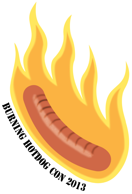 Burning Hotdog Con By ~rydelfox On Clipart Library - Burning Hot Dog (693x899)