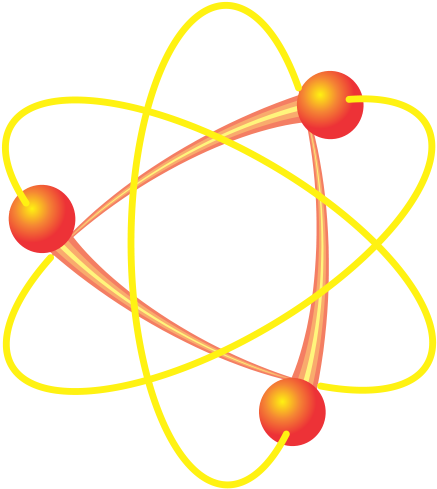 Free Vector Atom - Molecule Clip Art (566x800)