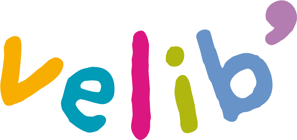 Take A Velib' To Go Around Paris - Velib Logo (1024x497)