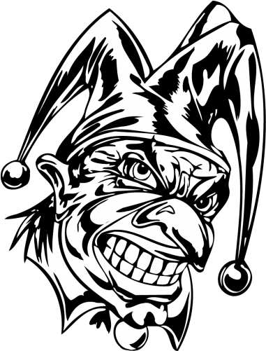 Joker, Cut Vinyl, Decal, Wallart, Wall Art - Joker (500x500)