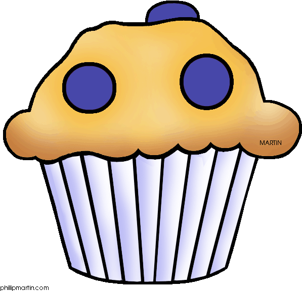 Muffins Clipart - Muffin Clipart Free (648x592)
