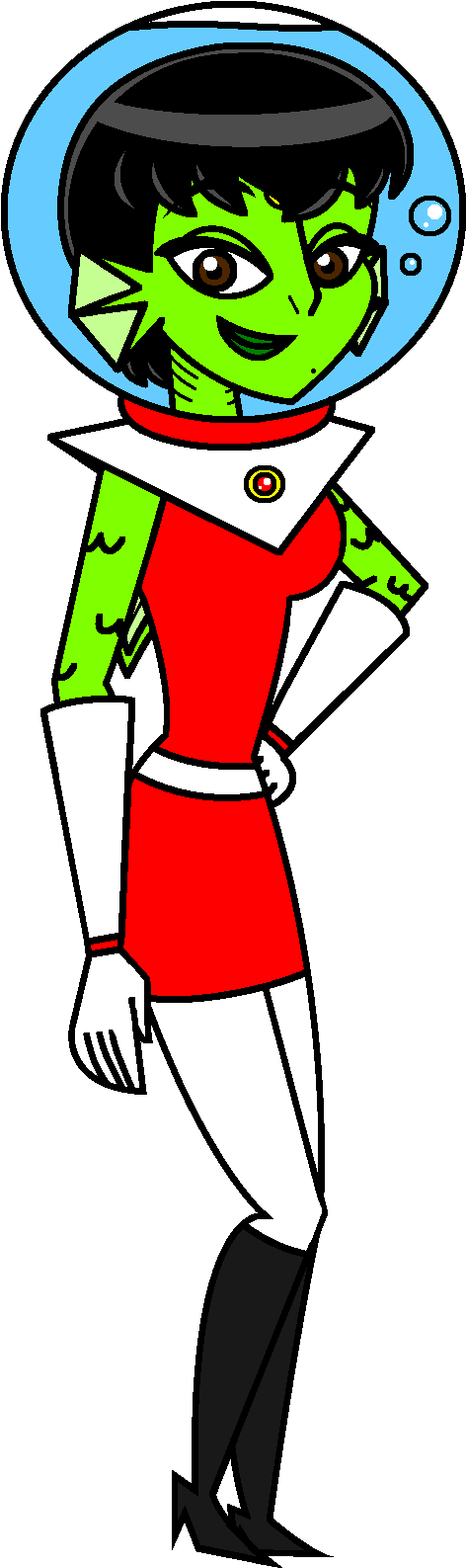 Havtith Styled Gillina For Veggies In Space Comic By - Comics (511x1644)