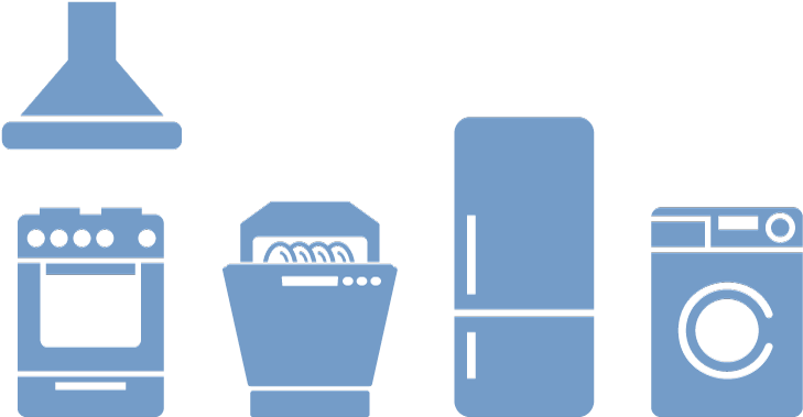 Group Of Appliances - Home Appliance (800x435)