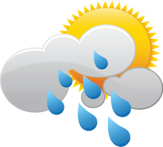 Clima Solnubes Lluvia - Imagens De Previsao De Tempo (561x505)