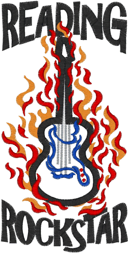 Fresh Valentine Day New Pic Stitchontime - Read Like A Rockstar (498x498)