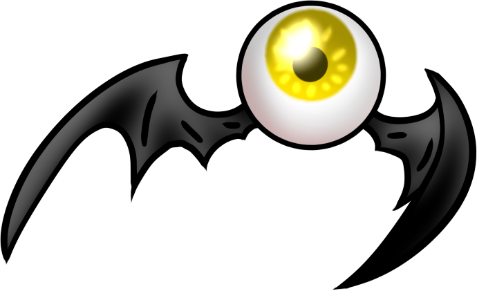 Eyeball By Vagevurig - Gravity Falls Eye Bats (690x421)