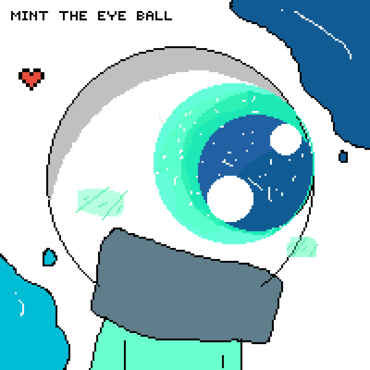 Mint The Eyeball - Circle (1200x1200)