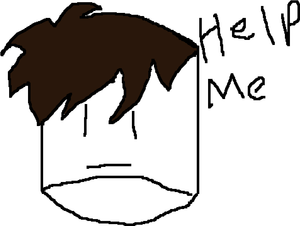 Help Me I Have Turned Into A Marshmello - Cartoon (1400x1400)