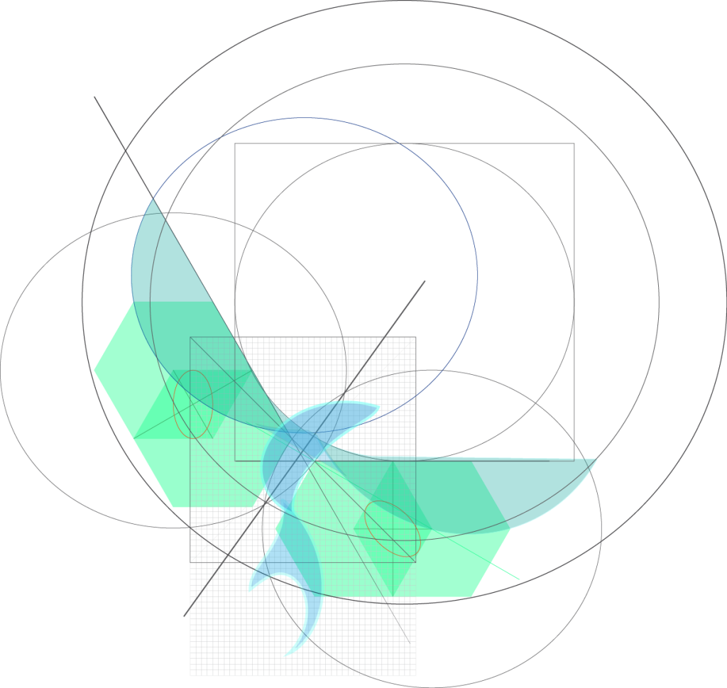 Flying Fish Logo Clip Art - Circle (1024x969)