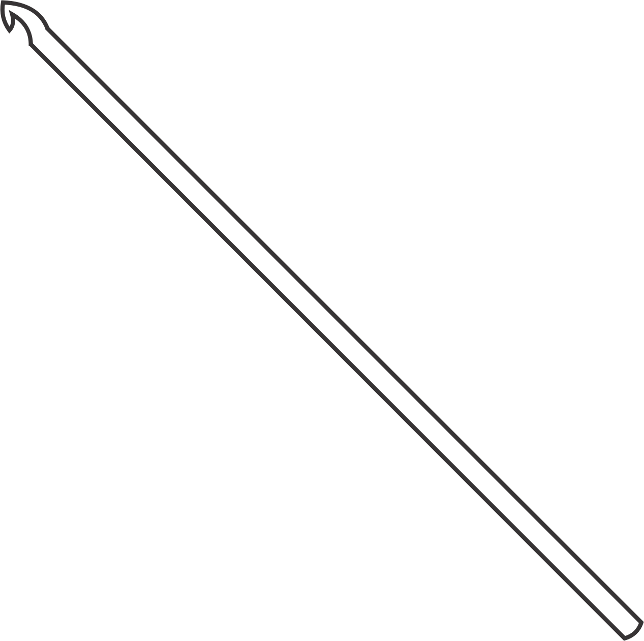 Crochet Hook Clipart Black And White Clip Art Library - Crochet Hook Clip Art (1267x1261)