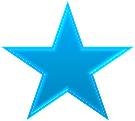 Blue Starfish Art Download - Estrellas Azules Grandes (454x406)