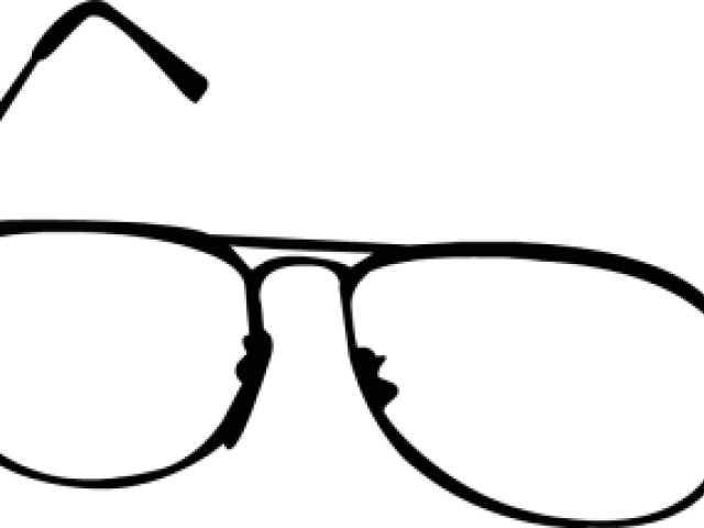 Glasses Clipart Chasma - Line Art (640x480)