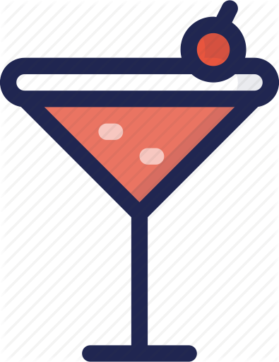 Martini Clipart Mocktail - Mocktail Icon (395x512)