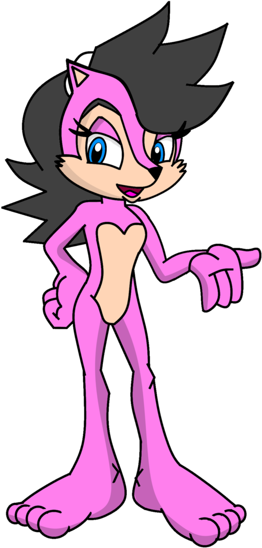 Mobius Sally Acorn - Cartoon (697x1147)