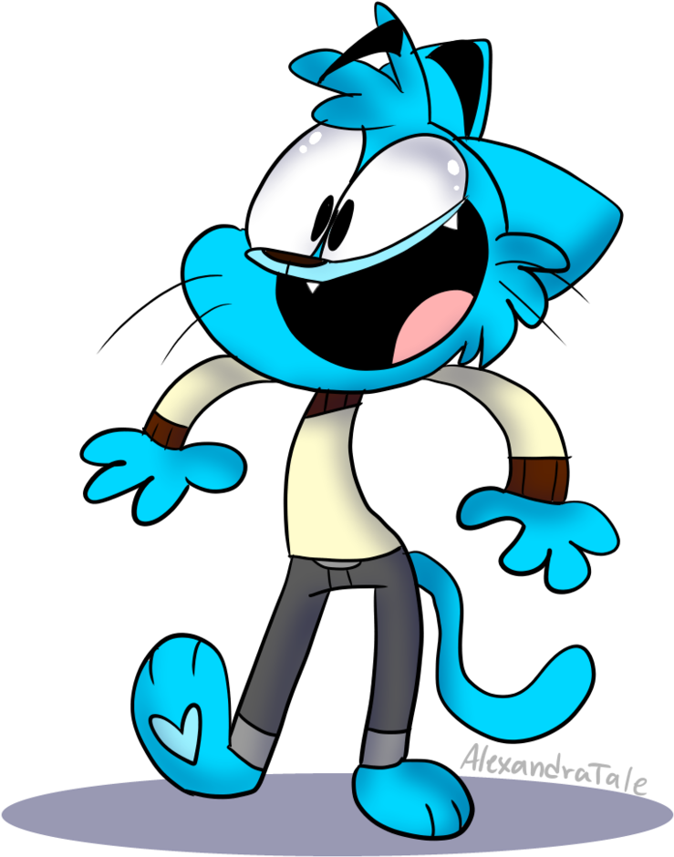 Gumball By Alexandratale - Alexandratale Gumball (821x973)