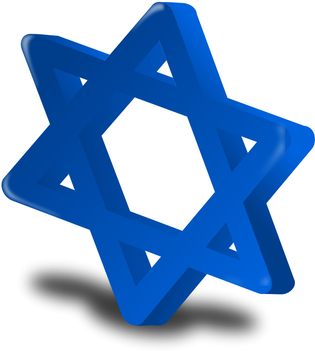Cartoon Star Of David Clipart - Animated Star Of David (800x800)