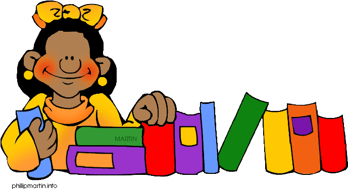 Welcome To Reading Street - Library Borders Clip Art (720x396)