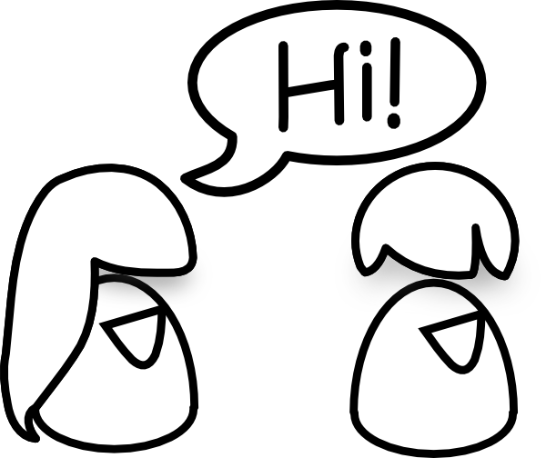 This Free Clip Arts Design Of Hello Png - Clip Art (600x504)