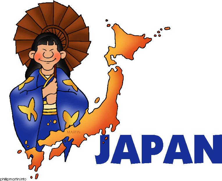Free Asia Clip Art By Phillip Martin, Japan - Japanese Person Clip Art (810x648)