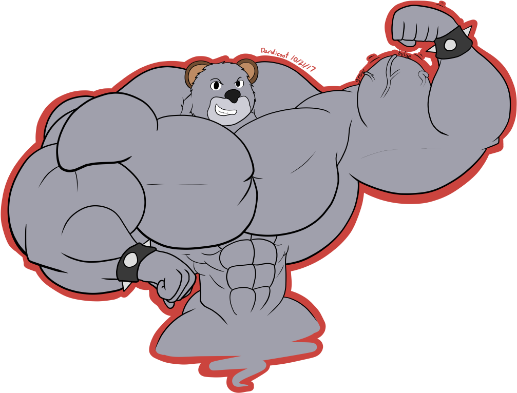 Dandicoot 08-02 Koala Kong - Koala Kong Muscle (1046x800)