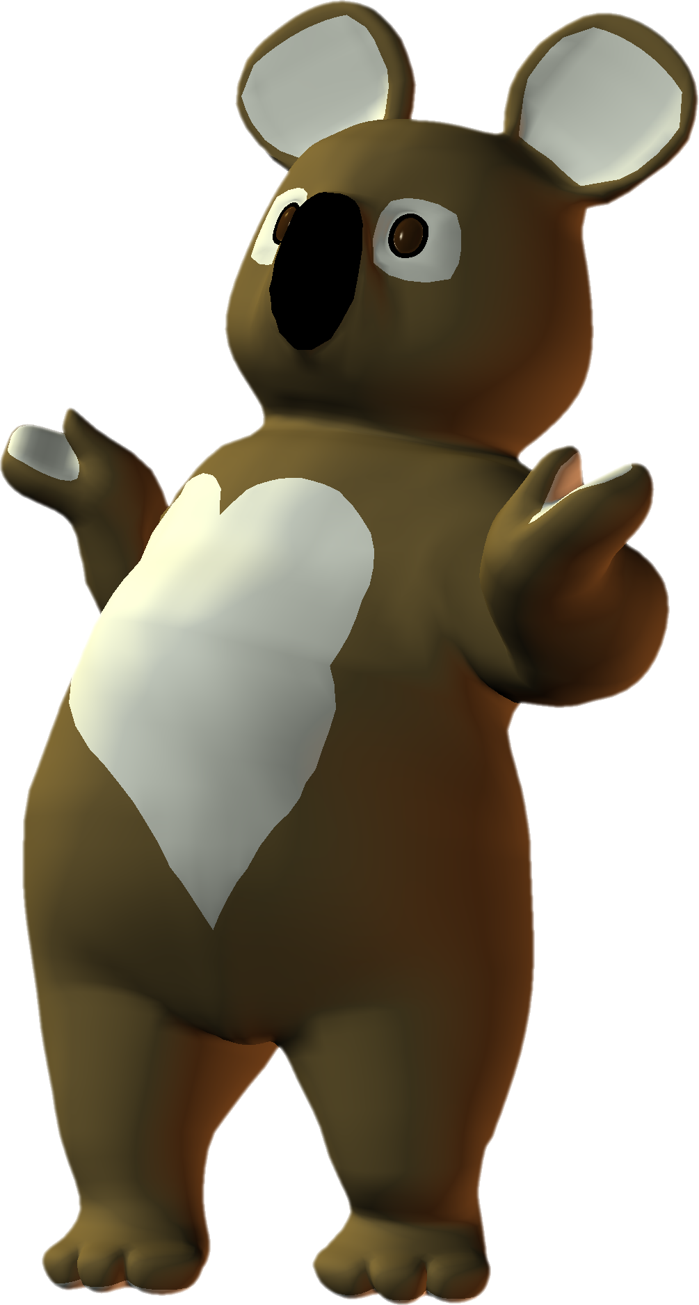 Png Heart Koala Bear By Thoartispixel Png Heart Koala - Stuffed Toy (1005x1876)