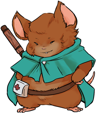 “there Is Always A Peaceful Solution - Fat Mouse Guard (398x451)