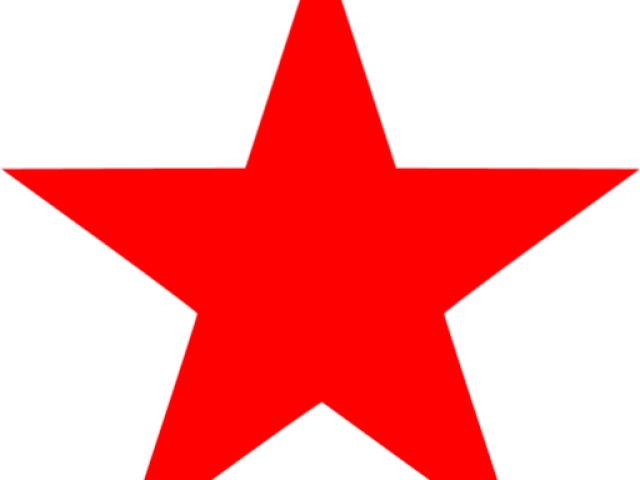 Red Star Picture - Clip Art (640x480)