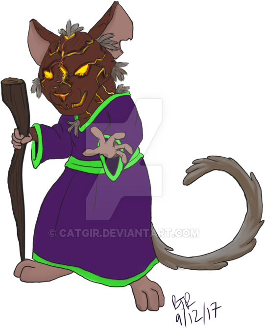 Lava Mouse By Catgir - Cartoon (600x689)