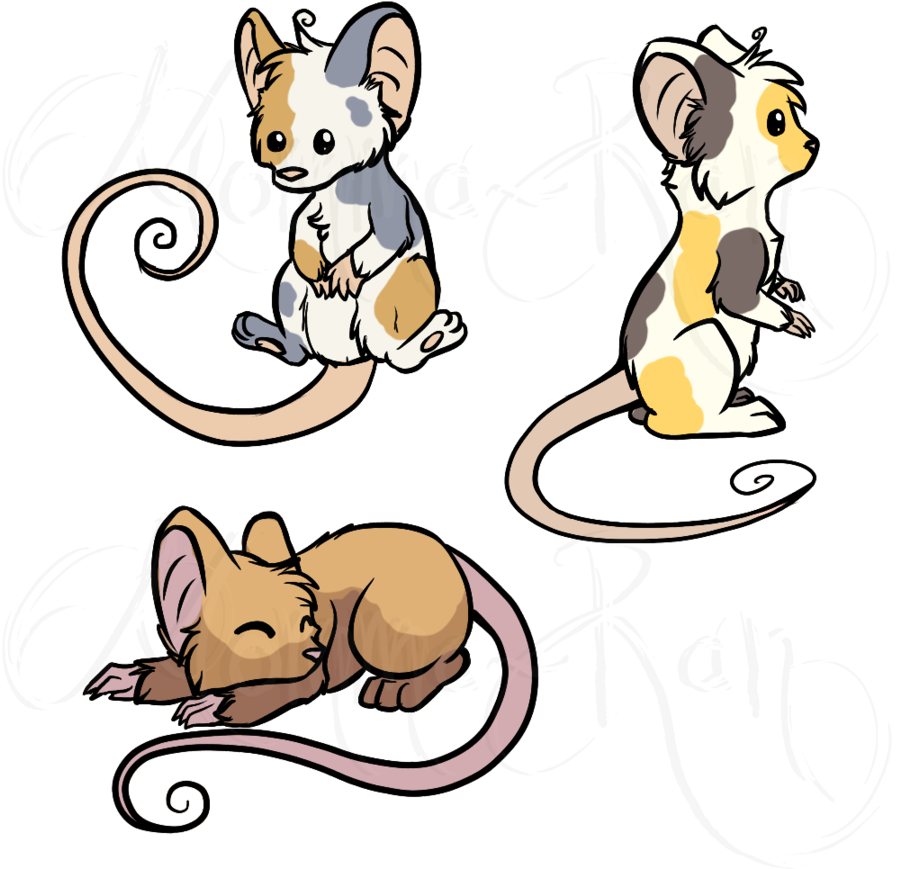 Mouse Point Adoptables - Cartoon (900x989)