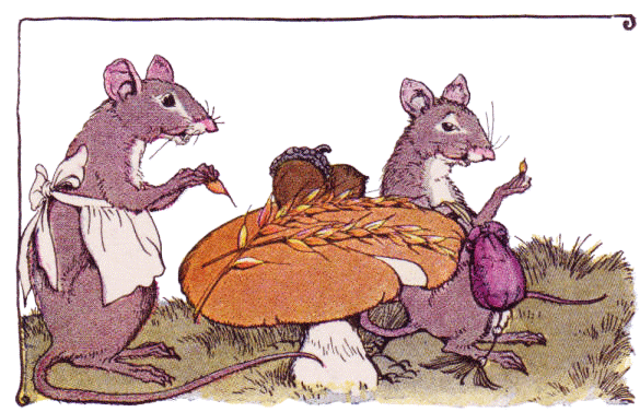 The Town Mouse And The Country Mouse - Town Mouse And The Country Mouse (600x397)