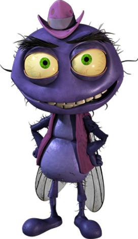 They Also Breed Quickly And Adapt Instantaneously To - Louie The Fly (272x471)