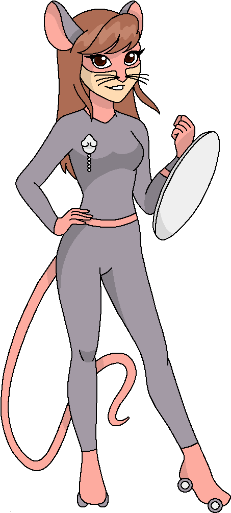 Little Mouse/petite Souris By Loopzeloop - Miraculous Mouse (498x1032)
