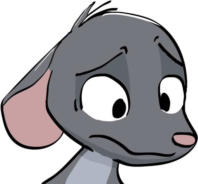 Sad Mouse By Feviiru - Sad Mouse (1066x750)