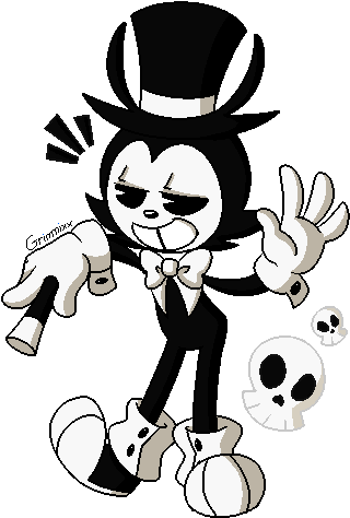 [commission] Jasper The Magic Hare - Digital Art (450x500)