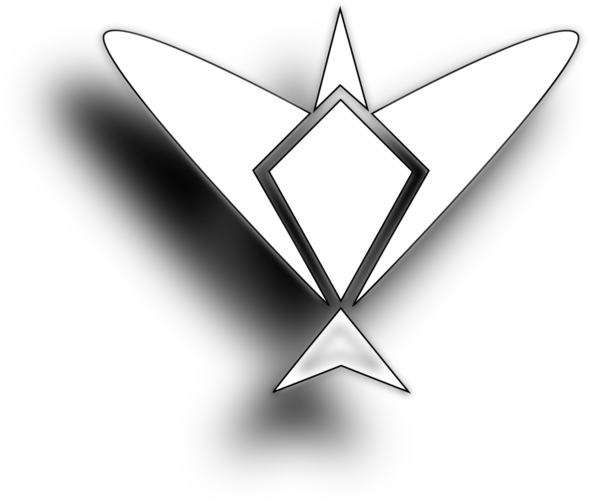 Mystica Little Bird Black White Line Art 1979px 618 - Clip Art (1979x1817)