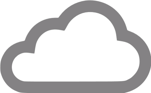 Clouds Clipart Dark Grey - Cloud Weather Icon Gif (512x512)