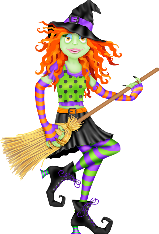 Breakfast With Witches - Rockin Halloween 2 Postkarte (524x768)