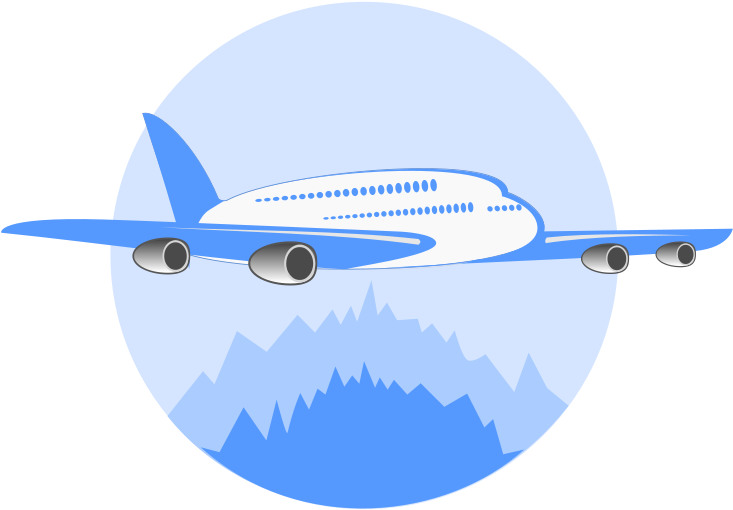 Airline - Clipart - Airline Liveries And Logos (800x571)