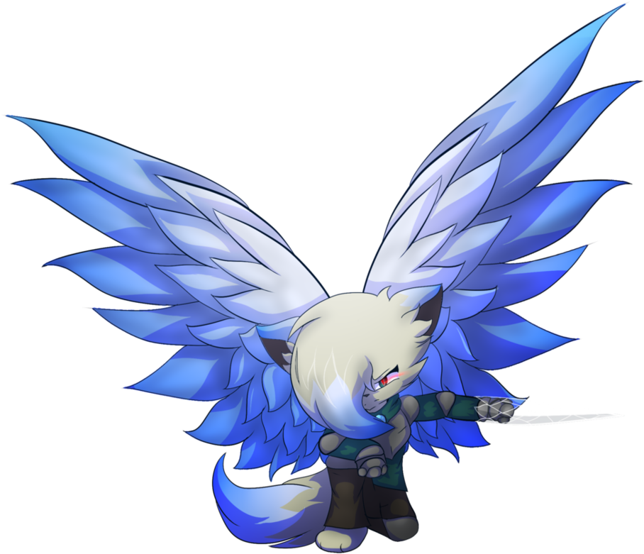 Warrior Angel By Eevee-woman - Digital Art (956x836)