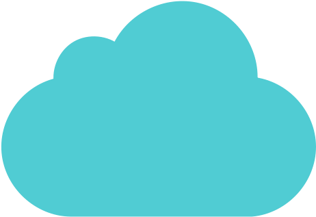 Internet Cloud Clipart - Internet Cloud Icon Flat (512x512)