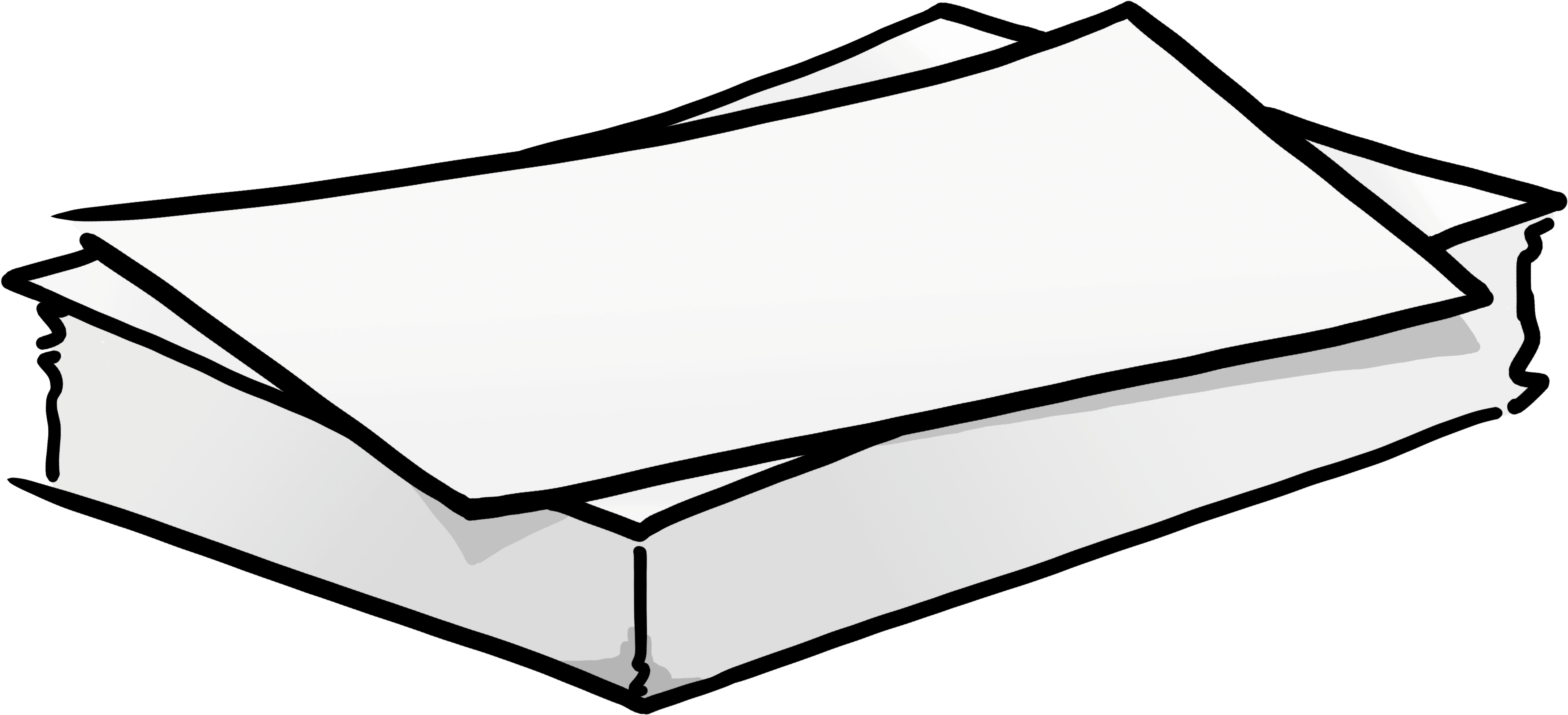 Paper And Pencil Clipart - Paper-and-pencil Game (3969x2077)