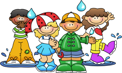 Rain Clipart Spring Weather - Number Images Clip Art (492x296)